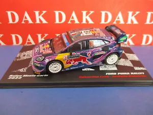 Die cast 1/43 Modellino Auto Ford Puma Rally1 Rally Monte Carlo 2022 S. Loeb - Foto 1 di 6