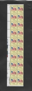 Stamps. USA. Old Glory 'G' Rate Postcard Rate. Plate Block of 20. Scott 2880 - Picture 1 of 2