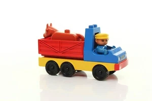 Lego Duplo Town Farm Set Kuhtransport Vintage selten - Bild 1 von 5