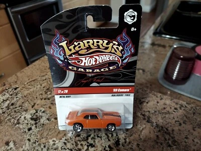 2008  HOT WHEELS LARRY'S GARAGE " 69 CAMARO " ( REAL RIDER ) #17 OF 20 - Image 1 of 2