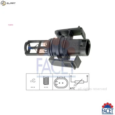 SENSOR INTAKE AIR TEMPERATURE 10.4014 FOR MITSUBISHI DAEWOO VW LT/Mk/II/28-46 - Image 1 of 4