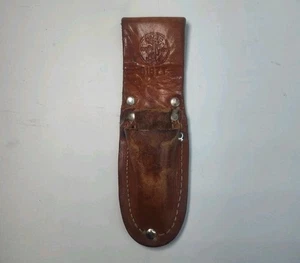 Klein Tools Electricista Herramienta Empalmadora Bolsa # 5187T Cuero Cuchillo Funda - Imagen 1 de 6
