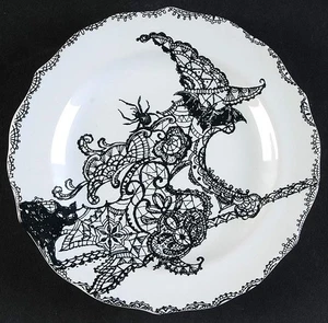 222 Fifth Wiccan Lace Appetizer Plate 9900072 - Picture 1 of 1