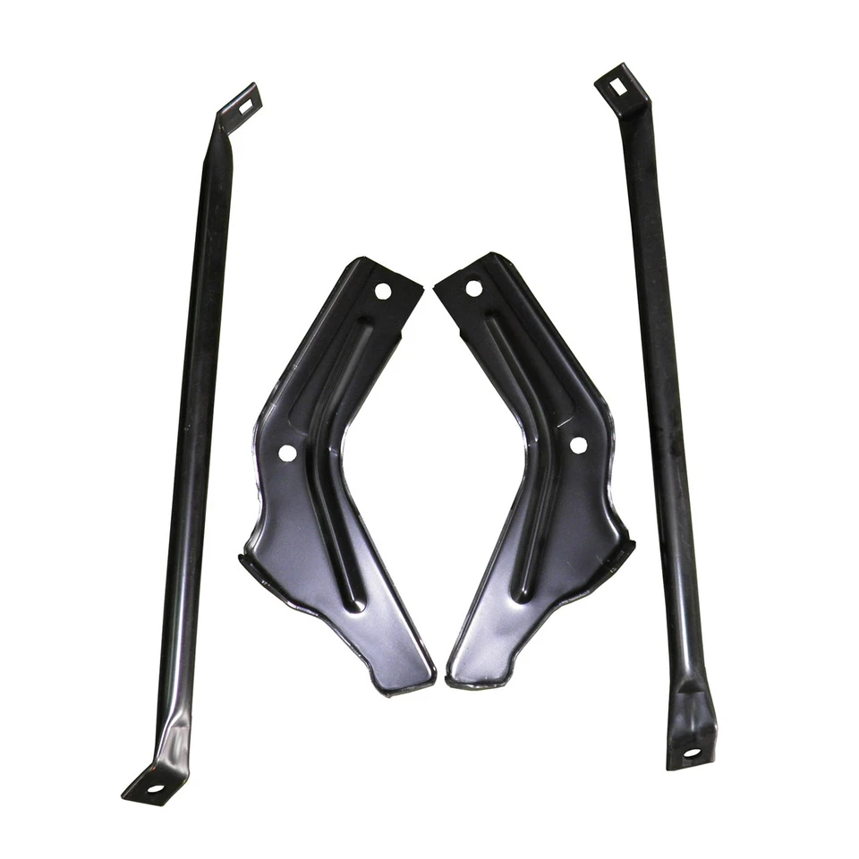 Conjunto de suporte de para-choque dianteiro serve para 1966-1967 Chevrolet Chevy II 4011-005-664S - Imagem 1 de 1