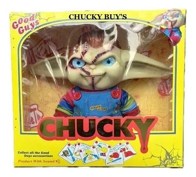 Mexican Bootleg Bride Of Chucky Baby Yoda Figure  Mexico Rare Horror Toy New - Image 1 of 4