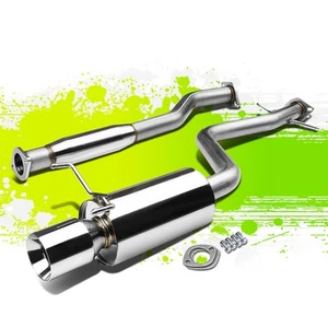 4"ROLLED TIP MUFFLER PERFORMANCE CATBACK EXHAUST KIT FOR ALTEZZA IS 300 2JZ XE10 - Picture 1 of 5