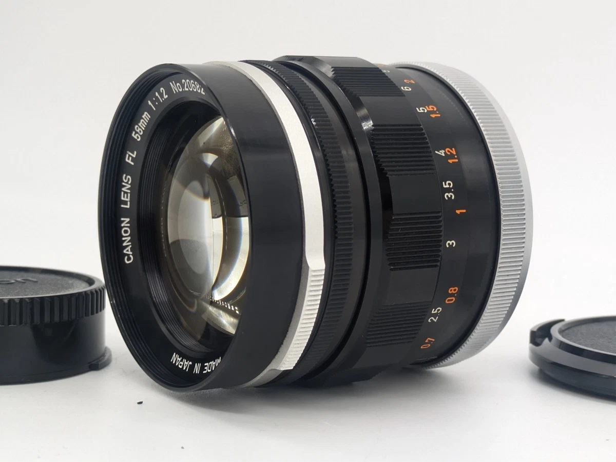 Canon FL f/1.2 Camera Lenses 58mm Focal for sale | eBay