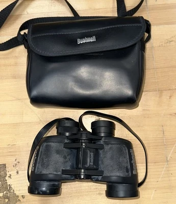 Bushnell Binoculars Model #13-7307 Powerview 7 X 35 WA 487Ft 1,000 Yds w/ Case - Image 1 of 4