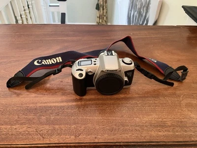 Canon EOS 500N 35mm SLR Camera Base With Strap - Image 1 of 3