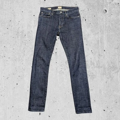 J Crew 484 Selvage Jeans Size 31 x 34 Narrow Tapered Leg - Image 1 of 4