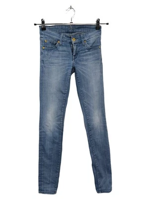 7 FOR ALL MANKIND Vaquero pitillo Mujeres Vaquero Talla EU 32 azul look casual - Imagen 1 de 4