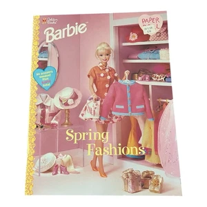 Vintage 1997 Golden Books Mattel Barbie Paper Dolls - Uncut Barbie Emphora - Bild 1 von 7