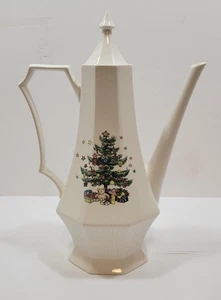 Nikko 13” Tall Classic Collection Christmas time Tea Coffee Pot With Box Japan - Picture 1 of 17