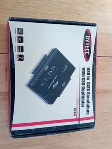 BYTECC USB to SATA Standalone HDD/SDD Duplicator Bt 340 (L1) - Afbeelding 1 van 5