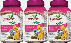 Osmocote Plus 2345212 1 lb 15-9-12 Smart Ind/Out Release Plant Food - Pack of 3 - Picture 1 of 10