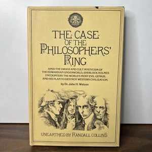 The Case of the Philosopher's Ring by John H. Watson 1978 HCDJ Sherlock Holmes - Bild 1 von 9