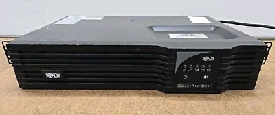 Tripp-Lite SMART1000RM2U SmartPro UPS 120V 1000VA 800W 6-Outlets LCD No Batts. - Image 1 of 4