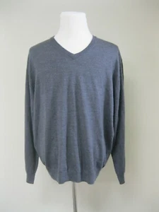 Joseph A. Bank Signature Merinowolle grau Rundhalsausschnitt Pullover XXL NEU ETIKETT $ 109 - Bild 1 von 6