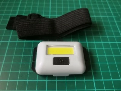 Linterna frente o cabeza 10 W LED y 3 modos faro camping con goma ajustable - Imagen 1 de 4