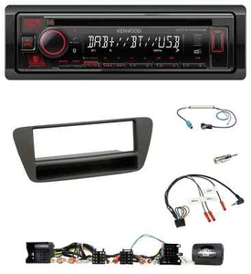 Kenwood Lenkrad CD USB Bluetooth DAB Autoradio für Audi Q3 8U 2011-2018 - Bild 1 von 9