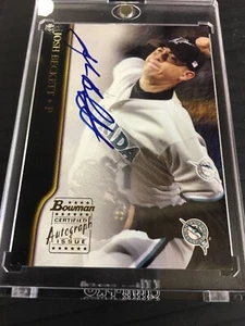 2002 Bowman BA-JB Josh Beckett Pack zertifiziert Autogrammkarte schön - Bild 1 von 3