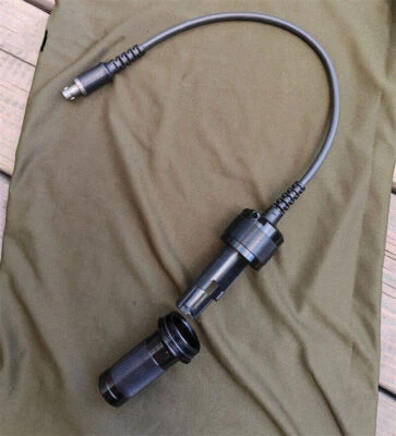 TAC INVISIO V60 External Power Connector Compatible Battery Case Adapter Black - Image 1 of 4