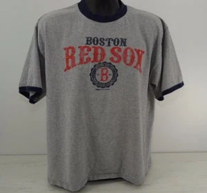 Camiseta con timbre Boston Red Sox para hombre talla XL gris - Imagen 1 de 9