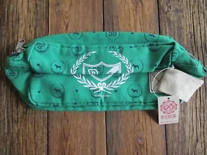 NEW Victoria’s Secret PINK Green Pencil Case Makeup Bag Toiletry Pouch Travel - Picture 1 of 7