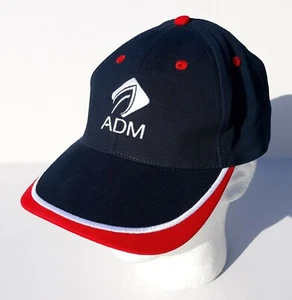 Gorra ADM Archer Daniels Midland roja blanca azul bandera con tirantes K Productos - Imagen 1 de 10