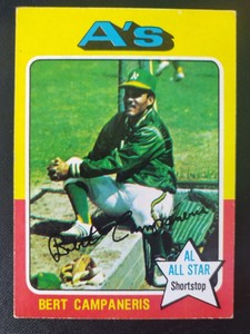 1975 Topps  Set-Break #170 Bert Campaneris 