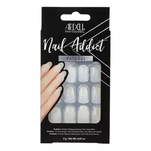 Ardell Nail Addict Press-On Nails Set Natural Oval - Picture 1 of 3
