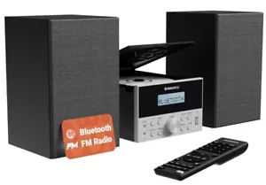 Oakcastle HIFI150 Bluetooth 5.2 Stereo System Powerful 20W CD Player - Picture 1 of 20