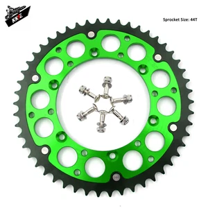 KKE 44T Rear Sprocket Fit KAWASAKI KX250F KX450F 2006-2021/ KX125 KX250 82-2008 - Picture 1 of 9