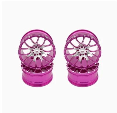 Buje de rueda de metal 1/10 adecuado para Tamiya TT-01 TT-02 XV-01 HSP HPI otras series Foto 1 de 4