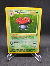 HOLO Rare Jungle Vileplume 15/64 Pokemon Card Vintage WOTC DMG