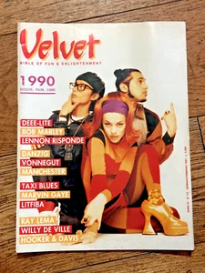 RIVISTA VELVET N.1/2-1991|DEE LITE-BOB MARLEY-LITFIBA-TAXI BLUES-LENNON-RAY LEMA - Imagen 1 de 1