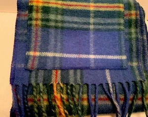 Neu mit Etikett Patrick King Woollen Company Deluxe Wollschal mit Tasche Merinowolle - Bild 1 von 11