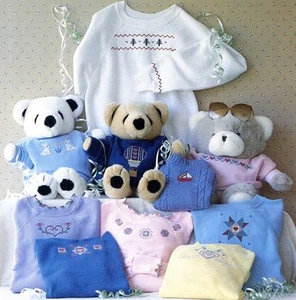 Sweat Shirt Stitchery (And Sweaters Too!) Lindy Jane Designs Cross Stitch LJD-11 - Picture 1 of 2