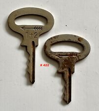 2 Schlüssel  für National  Registrierkassen Modell N 1600 + N 1400 # 422