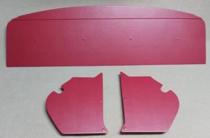 Holden HK-HT-HG Kingswood parcel shelf & kick panels. Goya red. NEW. - Foto 1 di 1
