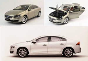 Volvo S60 2015 en Seashell Metallic Limited beige 1:18 Ultimate DieCast 88150 - Imagen 1 de 1