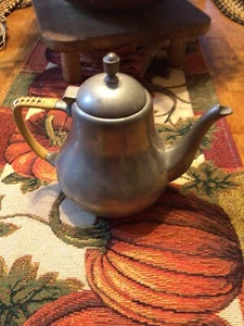 Antique Pewter Teapot JEKA TIEL Holland Dutch - Picture 1 of 2