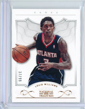2012-13 Panini National Treasures Louis Williams Card #52 /99