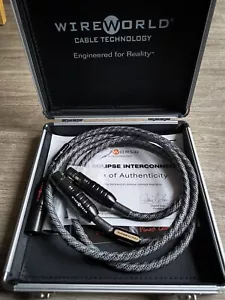 Wireworld Platinum Eclipse 8 1m XLR cable in excellent condition, new price 3600 euros - Picture 1 of 3