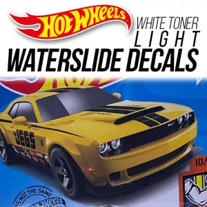 Calcomanía tobogán acuático luz trasera Dodge Challenger escala 1/64 para Hot - Imagen 1 de 5