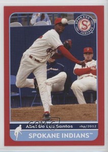 2012 Grandstand Spokane Indians Abel De Los Santos Abel De La Santos #14