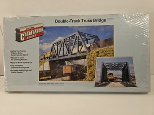 Zweigleisige durch Fachwerkbrücke - Bausatz Spur HO Walthers 933-3012 - Bild 1 von 4