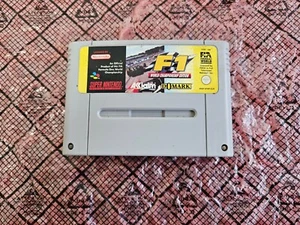 F1 World Championship Edition SNES, PAL - Picture 1 of 2