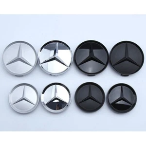 4pcs/set 65mm 75mm integrated Hubcap for Mercedes Hub cap Wheel hub center cover - Picture 1 of 17