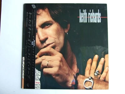 Keith Richards Talk Is Cheap Japan Original LP 1988 Promo w/OBI VJL-28056 - Image 1 of 4